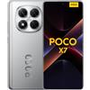 XIAOMI POCO X7, Smartphone 12+512GB, Silver, 50MP camera principale con OIS | Batteria da 5.110mAh, IP68