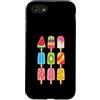 Sunny Ice Pop Designs Custodia per iPhone SE (2020) / 7/8 Colorato Ice Pops Estate Frozen Treats Fruit Art