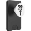 Miftees Egyptian Tees Occhio di croce Ankh invecchiato egiziano di Ra PopSockets PopWallet per MagSafe