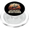 Film Western Film Di Cowboy Pisolino I Just Want To Take Naps And Watch Westerns PopSockets PopGrip per MagSafe