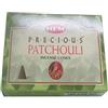 Indian Fashion Hut Hem Aloe Vera Profumo Incenso Coni Indiano Dhoop Tradizionale 12 Packets Precious Patchouli