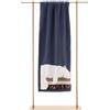 maryplaid Coperta Plaid Morbidissimo Con Ricamo e Applicazioni Per Divano, Letto cm 160x180 (COLLEZIONE INVERNO 2026-2027) (GATTINO BLU)