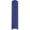 FOSKE Vela Tube5 | Plafoniera soffitto GU10, 1 luce, Blu oltremare, 30 cm