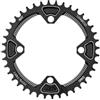 Honseadek Corona singola stretta larga 40T Secure Fit | Colori nero e rosso, standard 104BCD, pronto per fuoristrada, resiste all'usura in condizioni difficili