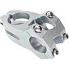 FACULX Attacco Manubrio 0 Gradi per Bici Fixie 25.4mm | Trattamento superficiale opaco, 6 anti-sbiadimento, tocco liscio, usura