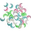 Honseadek Set 36 per perline Raggi Bici 2mm Universali Set 36 per perline | Luminose di notte, stelle e lune, utensili, 36 misti, plastica PP resistente