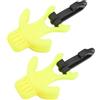 Honseadek Supporto per octopus Subacqueo per tpu 2 con Clip Supporto per | Compatibile D-ring, fissaggio per sicuro, evita danni per octopus, per materiale flessibile, 2 pezzi