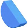 Generico Blocco yoga semicircolare per supporto Pilates e | Struttura semicircolare in schiuma EVA, parte superiore piatta e base curva, supporto per movimenti yoga,