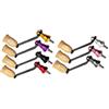 FACAIIO Mulinello da pesca con manopola in legno per Shimano Stella Stradic | Complex F4 Twin Power Cardic Ultegra Sahara - Interasse 55 mm, lunghezza 70 mm, colore: Oro