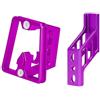 FACULX Supporto Riser Anteriore Bici Pieghevole in Alluminio | Compatibile per dahon per brompton, attacco 3 fori, 7 viti incluse, setup 2 fori alternativo