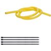 FACULX Liner Interno Tubo Vacuum MTB 2220x45mm Anti-Scoppio | Compatibile MTB, 2220x45mm, previene scoppi, protegge per cerchio, per materiale spugna giallo