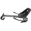TuliperMood Sedile Hoverboard Regolabile, Doppio Ammortizzatore, 100 kg, 6,5-10 | Acciaio e PP, palo 70-95 cm, pedana 44 cm, maniglia per sterzo e freno, montaggio semplice, parchi e piazze