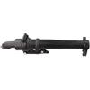 FACULX Attacco Bici Alluminio 25.4x330mm Leggero Nero | Quick release lever, 25.4mm clamp, fits folding bikes, easy height adjustment, no tools needed