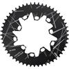 Honseadek per corona MTB 58T 110BCD Leggera per Ciclismo Off-Road per | Lega alluminio robusta, finitura nera, per profilo ovale ergonomico, riduzione fatica gambe, ideale salite