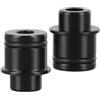 FACULX Kit Conversione Quick Release 12-9mm per Bici Nero Kit Conversione | Lega alluminio robusta, passaggio 15mm a 9mm, peso 4g, finitura nera, uso rapido