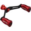 FACAIIO Braccio a bilanciere doppio in fibra di carbonio per Daiwa Fuego | Exelter Caldia Prorex Luvias Certate 25g Leggero Ricambio Nero