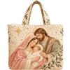 Generico Borse Tote Trapuntate Grande Borsone Weekender Duffle Religioso E Sacra | Borse Tote Da Viaggio Per Scuola Università Ospedale Ufficio Pranzo Lavoro Viaggio Palestra Natale Gesù Avvento-A