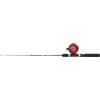 FACAIIO Mini Ice Fishing Canna e Mulinello Set, 60-65cm Telescopico Fibra | Asta con raccordi in alluminio, ultraleggera, 26-53 g, attrezzatura portatile per pesca sul ghiaccio invernale all'aperto