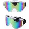 MUSELK Occhiali da sci,Occhiali da moto,Occhiali da neve | Occhiali antivento, 100% protezione UV, per ciclismo, moto, motoslitta, sci, sport all'aria aperta