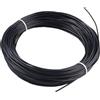 FACAIIO Lenza da pesca monofilamento in nylon resistente, lunghezza 30 m | Barca Pesca Subacquea Forte Resistenza Basso Allungamento Non Assorbente Nero o Trasparente 1.6mm 2mm