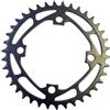 FACULX per corona 38T 104BCD Acciaio Nero Single Speed per corona | Compatibile per sram, per profilo X-SYNC2, acciaio per robusto, 38 denti, montaggio per facile 104BCD