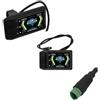 FACAIIO 600C CAN Protocollo Display per M510 M600 M500 E-Bike, colore pieno | Monitor LCD con potenza di velocità in tempo reale, interfaccia verde a 5 pin, configurazione delle dimensioni delle ruote