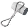 FACAIIO 8-Forma di Resistenza Banda Silicone Fitness Strap per Back | Aprispalle e tonificazione della vita, strumento altamente elastico per yoga, pilates, palestra, 11,3 kg, grigio