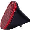 Honseadek Riflettore per parafango Bici PC 3.6x5.6cm Visibilità Notte Riflettore | per materiale PC, resistenza usura, durata prolungata, colore nero o , dimensioni compatte 3.6x5.6cm