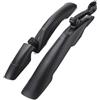 SQIANKUN Parafango MTB Parafanghi for Bicicletta 26/27,5/29 Pollici Mountain Bike Pneumatico Anteriore Posteriore Parafango for Bici Allunga Ruota MTB a sgancio rapido
