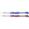 FACAIIO Canna da pesca telescopica invernale ultraleggera 70 cm 90 cm | Punta sensibile in fibra di vetro per pesce persico, trota, gamberetti, jigging verticale, attrezzatura da viaggio portatile