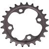 FACULX per corona Bici Singola 104BCD per Gravel e per ebike per corona | Acciaio al carbonio, 22 denti, 40g peso, montaggio per facile, 104BCD standard