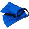 FACAIIO Nuotata antiscivolo aerodinamica del PVC di EVA delle pinne di | Pinne per snorkeling e attività in piscina, blu, giallo, arancione, verde, 14-18,5 cm