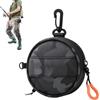 Ungtyb Borsa Porta Attrezzi Da Pesca Resistente All'acqua Con Doppi Fori Di Uscita | Borsa Organizer Filo Da Pesca Con Moschettone Per Pescatori Uomini Zaino Cintura Bobina Outdoor Kayak Barca