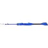 FACAIIO Vetroresina ultraleggera telescopica della canna da pesca di inverno della | 70 cm 90 cm punta sensibile per pesce persico trota gamberetti verticale Jigging portatile rosso blu