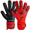 Reusch Torwarthandschuhe Attrakt Evolution Finger Support Junior mit Gutem Grip und Innennaht Schnitt, Guanti da Portiere Gioventù Unisex
