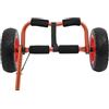 JDBDU Carrello pieghevole per kayak, canoa, 80 kg, per tavola da surf SUP | Carrello da kayak pieghevole in alluminio, capacità di carico 80 kg, per canoa, kayak, SUP, paddle, spiaggia, all'aperto
