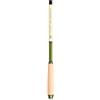 FACAIIO Fibra di carbonio canna da pesca telescopica Ultra-Light Stream | Manico in legno massiccio per carpa, trota, salmone, campeggio, viaggio, verde, compatto, 30 cm, conservato 2 m