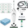 Limatola Elettrodomestici VORWERK FOLLETTO VK220S Rigenerato Come Nuovo - Aspirapolvere con Filo Versatile Compatibile con Vari Kit di Accessori - (KIT: Spazzola HD65 Originale + Pulilava SP600 + 3 Panni + Detergente)