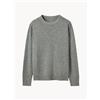 LILYSILK Maglione da uomo in lana e cashmere Robust - Grigio