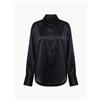 SÉV Camicia in seta Silence, varie misure - Nero