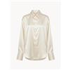 SÉV Camicia da donna in seta Silence, in varie misure - Bianco
