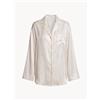 SÉV Camicia da notte in seta Bianca, varie misure - Bianco