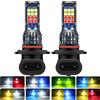 ASLENT 2x HB3 HB4 9006 9005 H11 H8 H16 Fendinebbia Lampadine a LED Due colori Lampada per auto Giallo Bianco Verde per SKODA HYUNDAI TOYOTA NISSAN VW