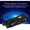 YOUTHINK Alimentatore sostitutivo ADP‐200ER a 4 pin per Sony PlayStation PS4 CUH‐1215A CUH‐12XX Serie