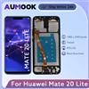 AUMOOK Display LCD per Huawei Mate 20 Lite Touch Screen Digitizer 6.3" SNE-AL00 SNE-LX1 SNE-LX2 SNE-LX3 INE-LX2 Parte di ricambio testata
