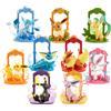 庄臣(母婴) Set di 9 figurine Pokémon Eeveelution, Eevee, Sylveon, Espeon, Glaceon, Leafeon, in scatola, giocattolo anime, regalo di compleanno
