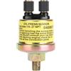 Qiilu Sensore di pressione dell'olio di design a doppia estremità del motore di ricambio universale per Auto 1/8 NPT per accessori Auto per manometro Aftermarket