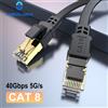 UGOURD Cavo Ethernet CAT 8 40 Gbps 2000 MHz CAT8 RJ45 Cavo patch di rete Lan piatto 10 m 15 m 20 m 30 m 50 piedi 100 piedi per router modem PS 5/4