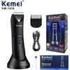 Kemei KM-1838 Bikini Line macchina per la depilazione lavabile per tutto il corpo da uomo rasoio elettrico ricaricabile Trimmer segreto con luce