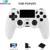GAMINJA Gamepad Wireless GAMINJA con Giroscopio a 6 Assi, Joystick per PC, Touchpad, Doppia Vibrazione per PS4, PS3, PC, Controller Multifunzione